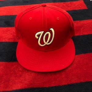 Washington Nationals Authentic Game Hat